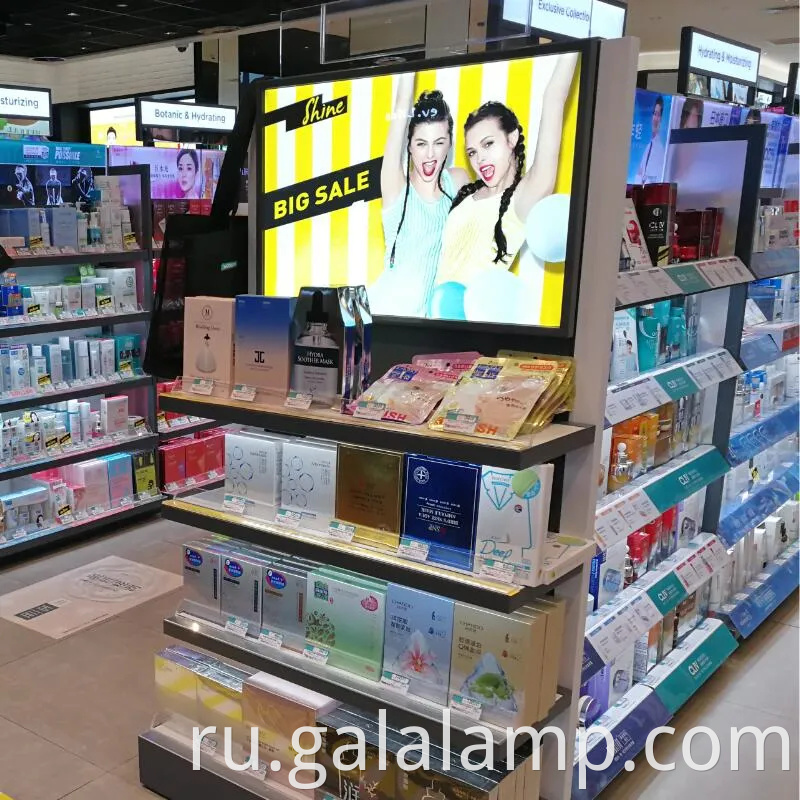 Светодиодный плакат фильма Реклама световой каркасной фонарь